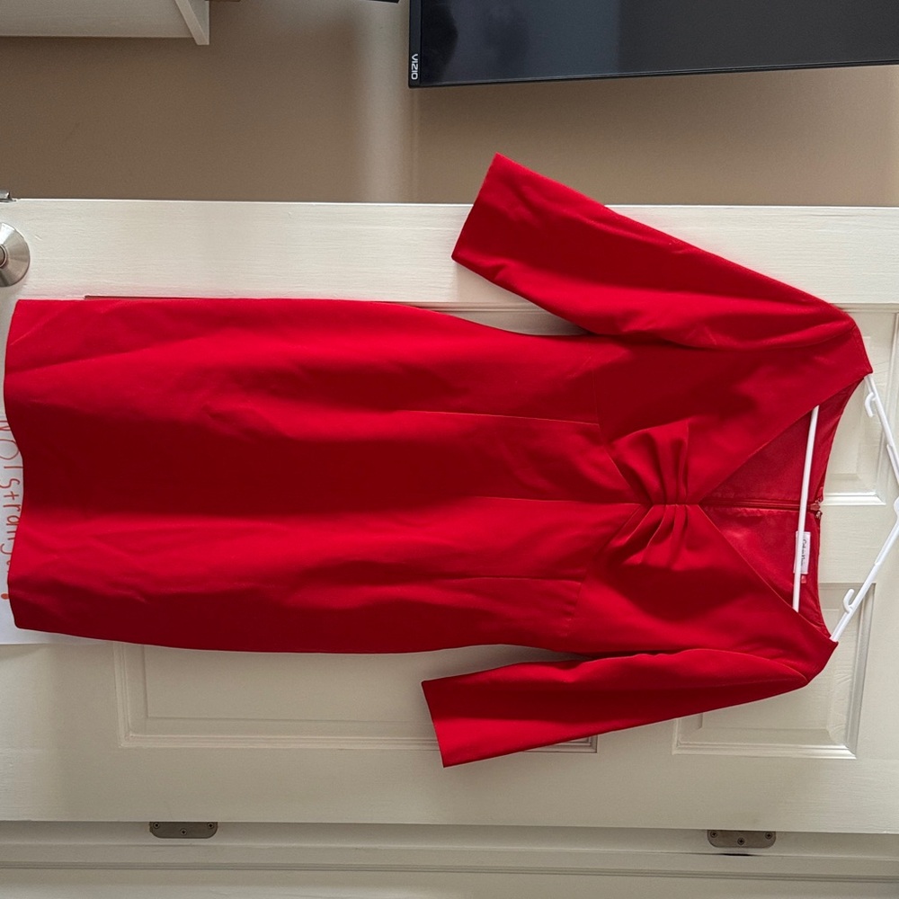 Calvin Klein Collection Red Dress